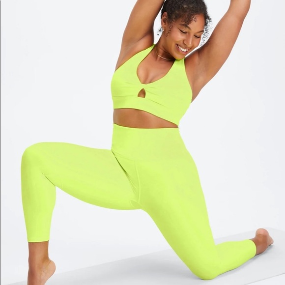 Fabletics Pants - Fabletics ultra high waisted pure luxe 7/8 legging, worn once, smoke/pet free